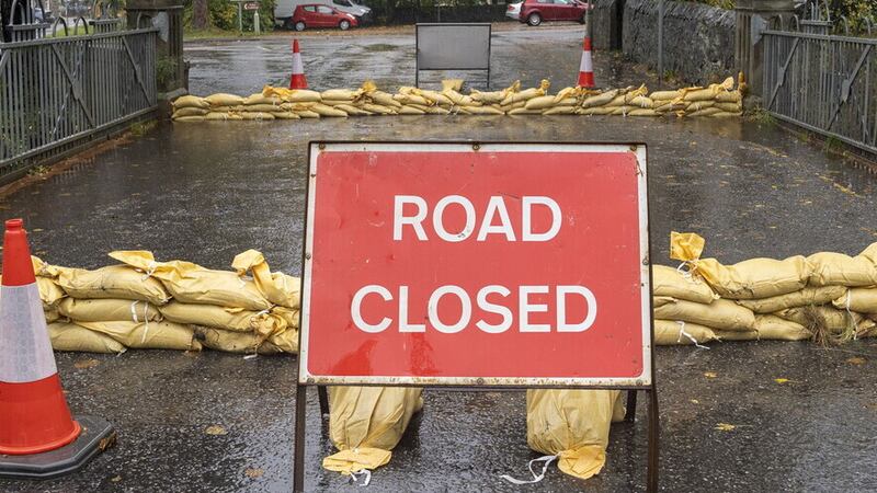 Motorists have been warned of potential flooding on roads caused by heavy rainfall. Picture: Jane Barlow/PA
