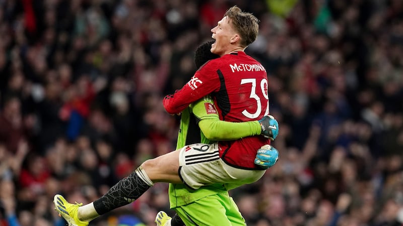 Manchester United are celebrating a remarkable FA Cup win over Liverpool