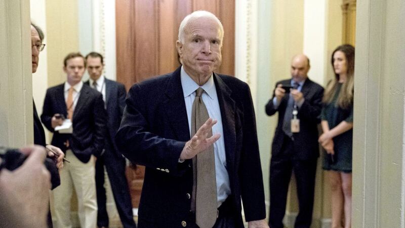 The late senator. John McCain 