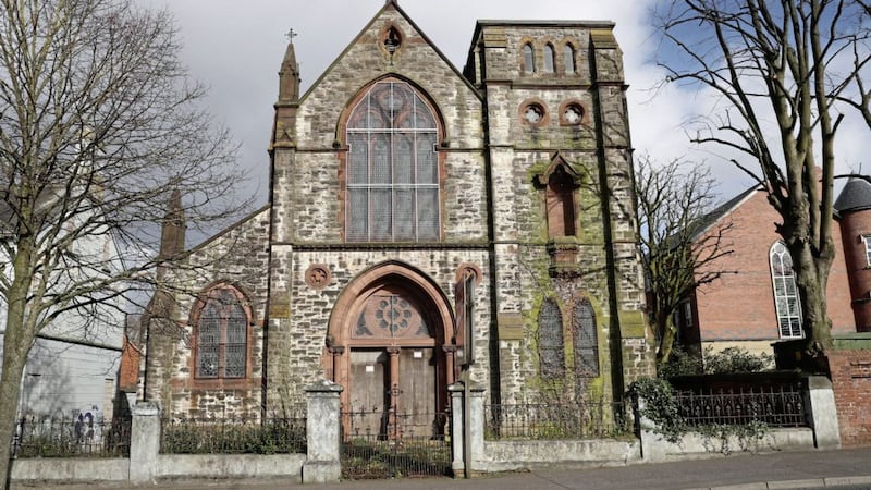The former Holy Rosary church on the Ormeau Road 