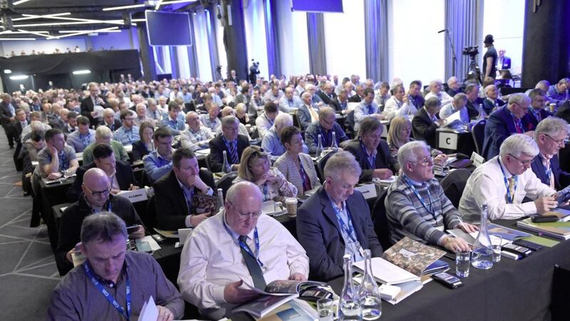 Delegates during the 2017 GAA Annual Congress at Croke Park. 