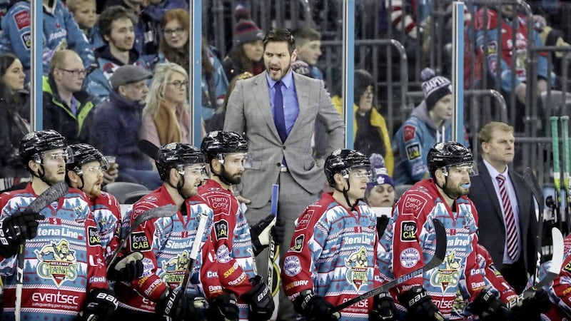 Belfast Giants head coach Adam Keefe was left fuming after last week&#39;s two defeats to Manchester Storm 