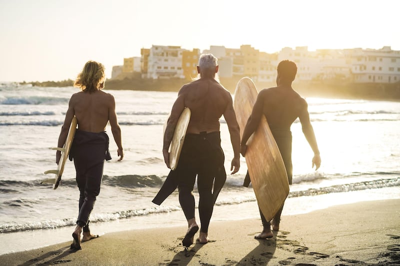 All ages can enjoy time at the beach