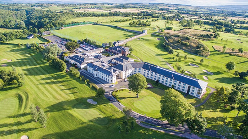 Four men and a woman were arrested following an 'altercation' at the Roe Park Resort in Limavady