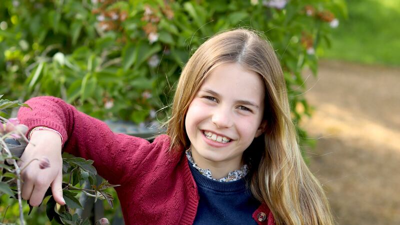 Princess Charlotte, taken by the Princess of Wales to mark her ninth birthday (The Prince and Princess of Wales/Kensington Palace)