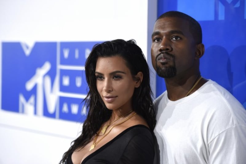 Kim Kardashian West and Kanye West (Evan Agostini/AP/PA Images)