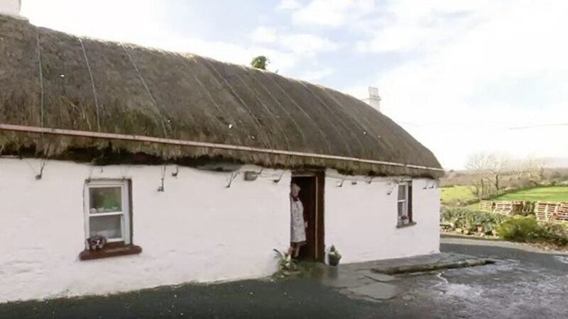 A thatched cottage in Co Donegal 