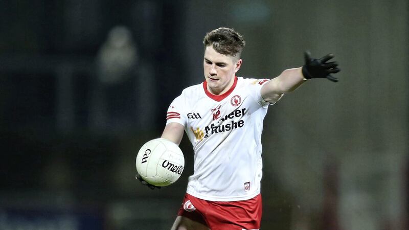 Ruairi Canavan kicked two points in Tyrone&#39;s win over Kerry 