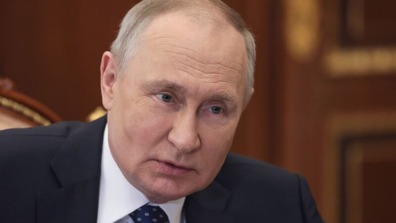Russian President Vladimir Putin (Alexander Kazakov, Sputnik, Kremlin Pool Photo via AP)