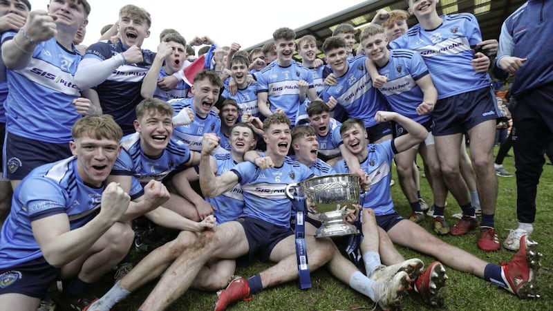 Last year&#39;s Macrory Cup winners St Mary&#39;s, Magherafelt suffered a defeat against Holy Trinity, Cookstown on Wednesday 