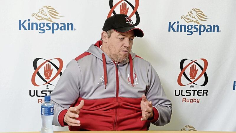 Ulster head coach Jono Gibbes has praised his side&#39;s terrific win over Edinburgh last week Picture by Pacemaker 