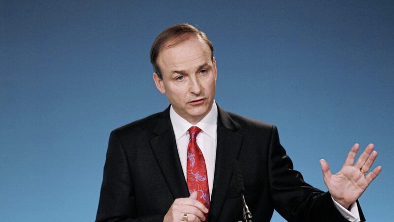 Previously, party leader Miche&aacute;l Martin made clear his intentions to run candidates in the north in 2019 and said he would make a decision by this Christmas. Picture by Julien Behal, PA Wire 