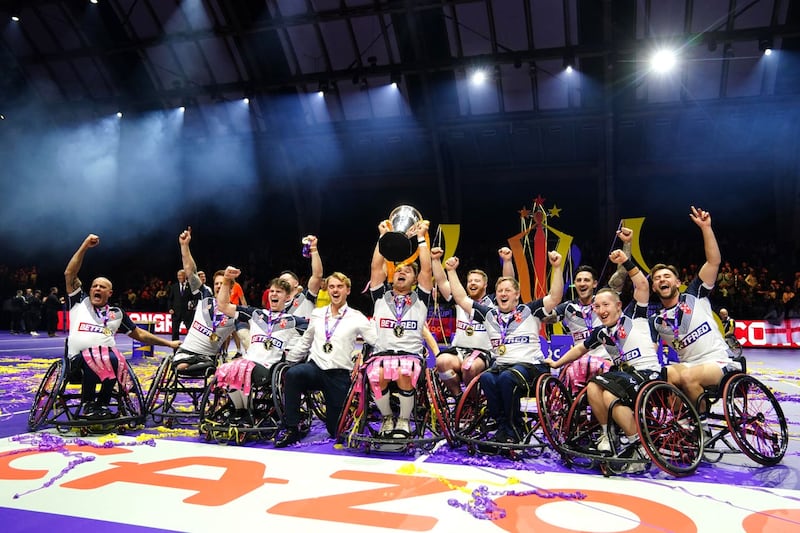 England v France – Wheelchair Rugby League World Cup – Final – Manchester Central