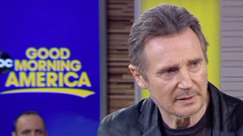 Liam Neeson defended his comments on US television 