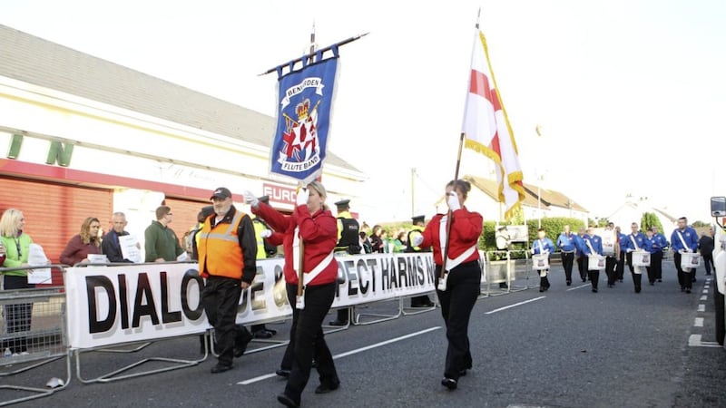 Previous parades through Rasharkin have been opposed by local residents 