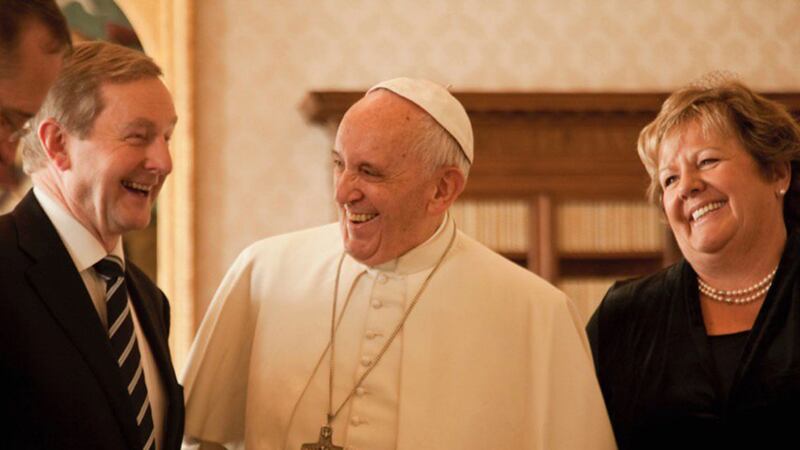 Taoiseach Enda Kenny meets Pope Francis in the Vatican this morning&nbsp;