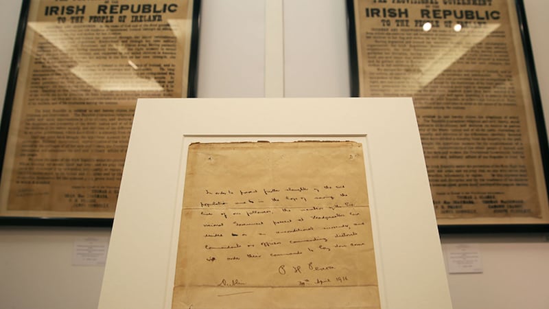 Patrick Pearse's final order of surrender. The owner of  Pearse's handwritten surrender letter has accused the government of apathy over the unique 1916 artefact after it was taken out of the country&nbsp;