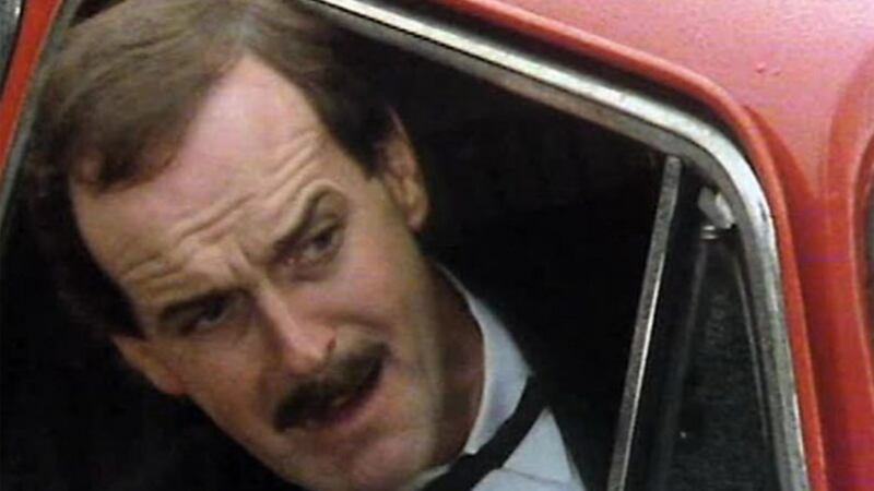 Fawlty Towers, 8.30pm BBC 1. Basil holds a gourmet night at the hotel&nbsp;