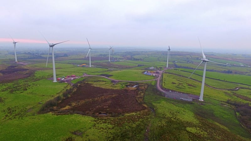 Energia&#39;s Altamuskin windfarm in Co Tyrone 