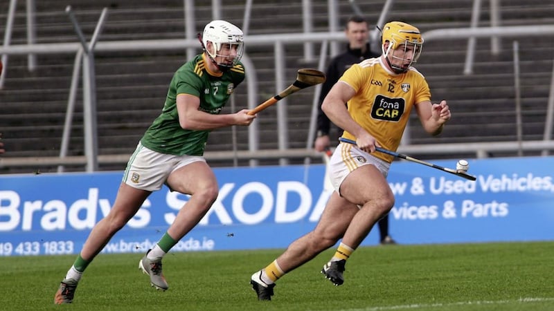 Michael Bradley hit a stunning eight points from play against Meath Picture: Seamus Loughran. 