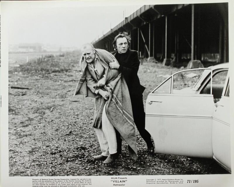 Joss Ackland and Richard Burton in Villain 