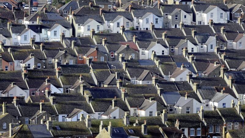 UK house prices dipped for the first time in six months in February 