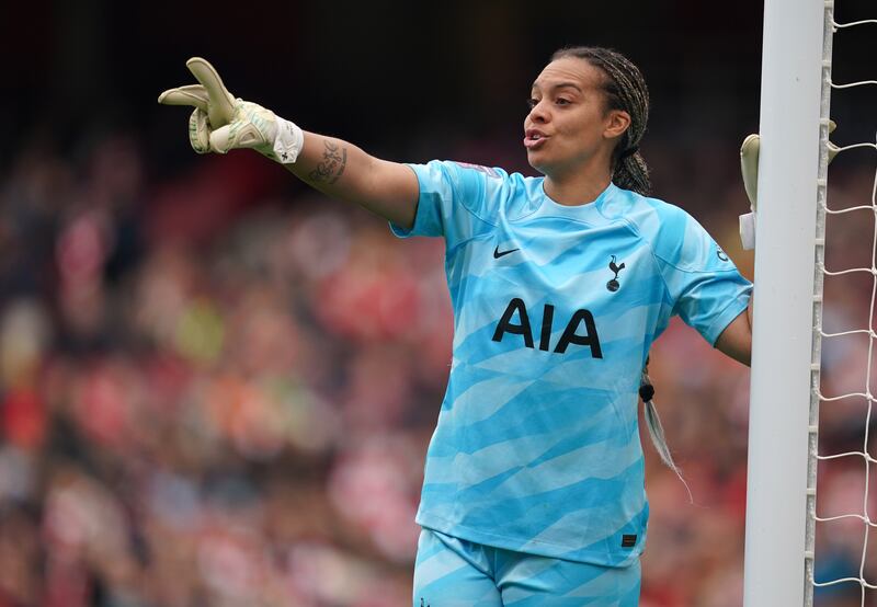 Williams and Tottenham goalkeeper Becky Spencer (pictured) played alongside each other for Birmingham in the 2012 final