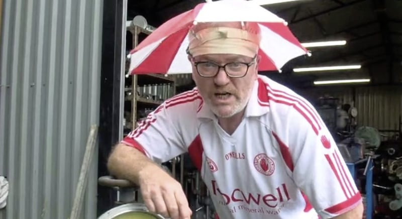 Conor Grimes, aka Datsun Donaghy, has penned Tyrone Among The Bushes to support his team ahead of the All-Ireland final 