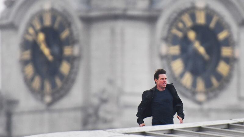 Tom Cruise was left injured following a stunt in the capital.