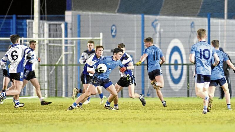 St Patrick&rsquo;s performance against St Mary&rsquo;s, Magherafelt yesterday evening put aside any doubts over the side&rsquo;s ability to take this year&rsquo;s Danske Bank MacCormack Cup Picture: Mary K Burke 