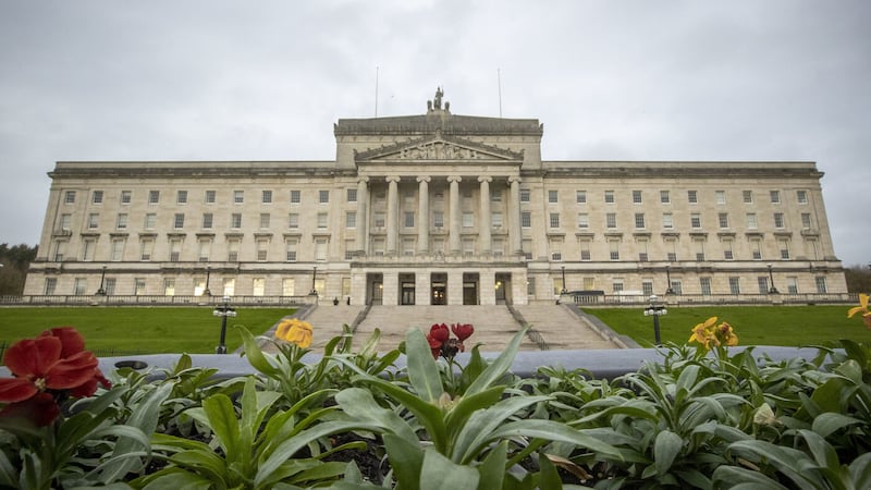 The British government has described the restoration of the Stormont executive as an "absolute priority"