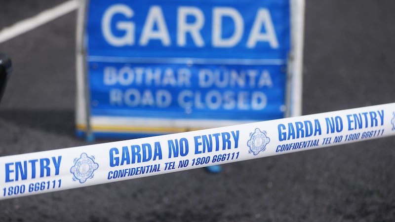 Stock images of Garda Crime scene tape