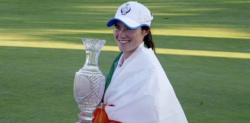 Cavan-born golfer Leona Maguire. Picture by AP Photo/Carlos Osorio 
