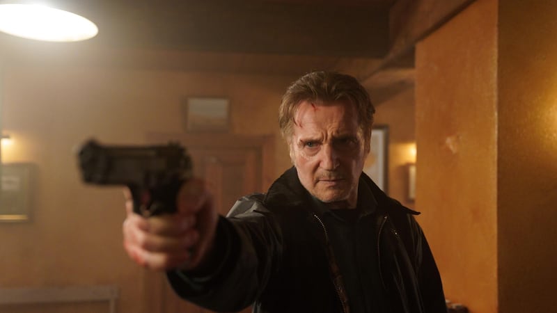 Liam Neeson in In The Land of Saints and Sinners