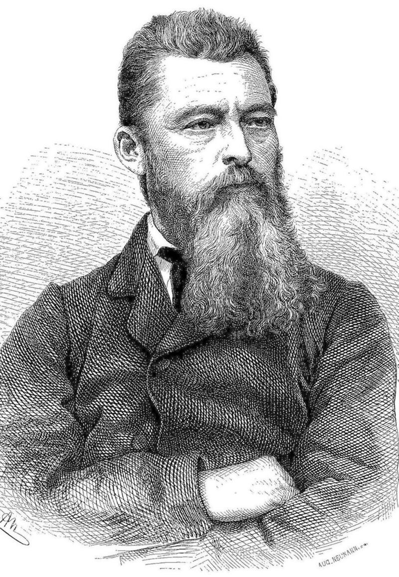Religion writer Ludwig Feuerbach (1804-72) was of the view that &quot;Man&#39;s tomb is the sole birthplace of the gods&quot; 