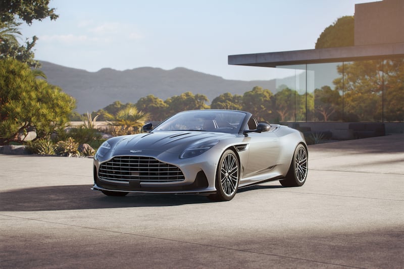 Aston Martin’s full range of sports cars are made in the UK. (Aston Martin)