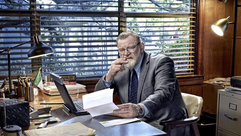 Retired cop Bill Hodges (Brendan Gleeson) is taunted by an elusive killer in the TV version of Stephen King&#39;s Mr Mercedes 