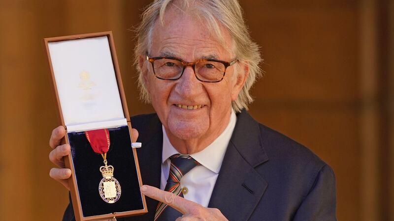 He was made a member of the Order of the Companions of Honour by the Duke of Cambridge during a Windsor Castle ceremony on Wednesday.