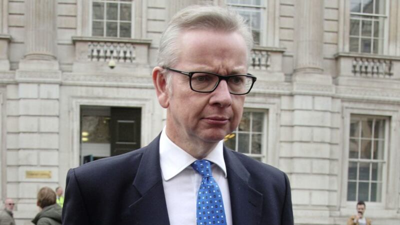 Conservative Party leadership contender Michael Gove  