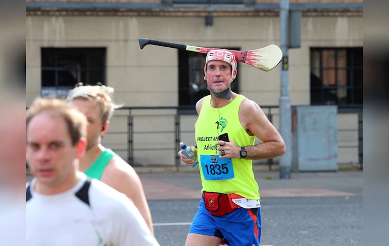 Belfast Marathon: Paul Boyle is running in aid of Project Africa. Picture by Mal McCann