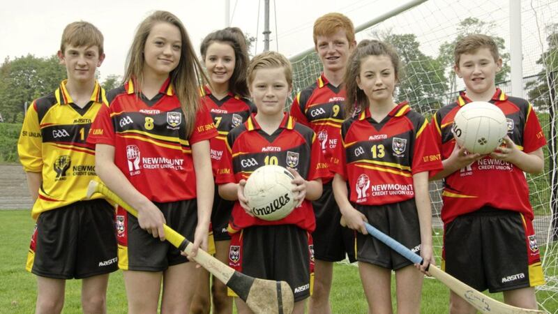 The Lagan College pupils pictured when the integrated school first moved into Ulster Colleges GAA competition in late 2014. Integrated schools are in a minority in the north but are the framework for healing the tensions of division. 