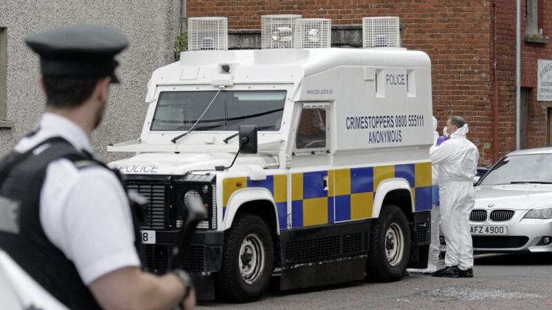 The 45-year-old had been arrested on suspicion of murder following the disovery of his twin brother&#39;s body at a block of flats on Victoria Street in Lurgan on Sunday. Picture by Cliff Donaldson 