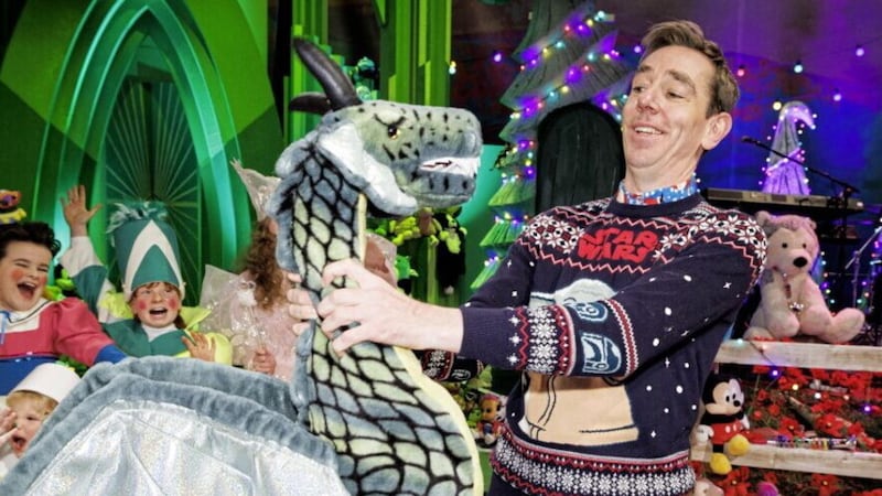 Ryan Tubridy pictured during his final Late Late Toy Show last November. Picture: RTÉ