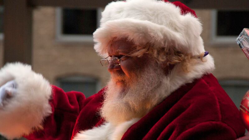 HEAVY DUTY: Santa - “I’m not fat, just fighting gravity”