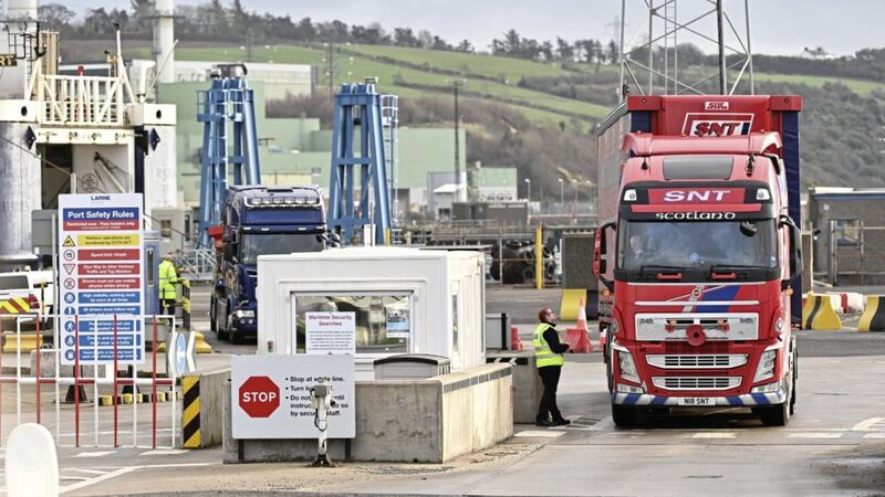 A red and green channel approach to goods arriving from Britain has broad political support and has the potential to unlock the protocol deadlock Photo Colm Lenaghan/Pacemaker Press. 