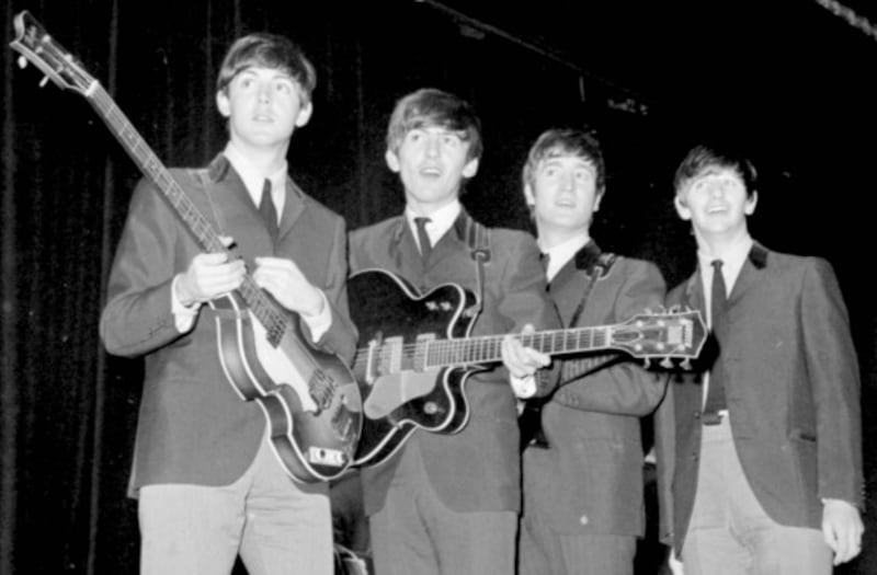 The Beatles: Paul McCartney, George Harrison, John Lennon and Ringo Starr