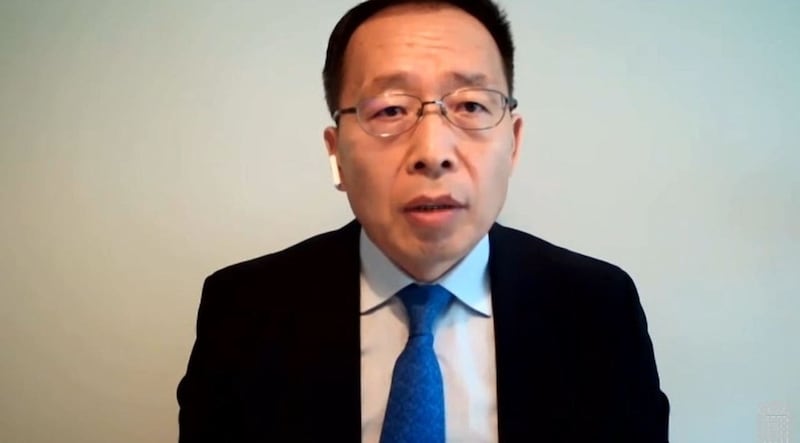 Huawei vice president Victor Zhang 