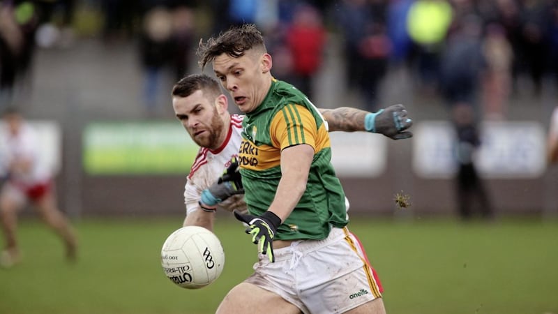 David Clifford got Kerry&#39;s goal against Tipperary on Sunday Picture by S&eacute;amus Loughran 