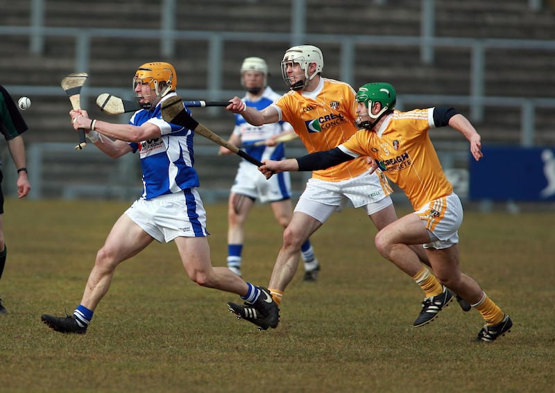 Neil McManus and Shane McNaughton were among Cormac Donnelly's minor team-mates with Antrim. Picture by Seamus Loughran