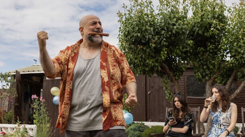 Undated Handout Photo from The Change. Pictured: Omid Djalili as Steve. See PA Feature SHOWBIZ TV The Change. WARNING: This picture must only be used to accompany PA Feature SHOWBIZ TV The Change.
